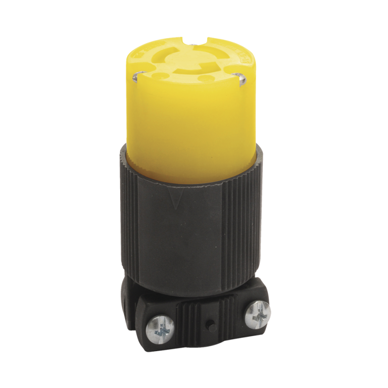 Receptáculo con seguro de media vuelta 2 polos 3 hilos - Argos